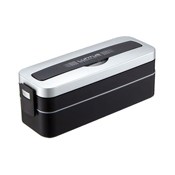 Lunch Box w/Bag, 800ml, 2-Tier Type