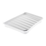 Lacour Glass Tray White /Kitchen Goods