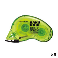 [KOKUYO] Double-Sided Tape, Rakuhari, Peel-Off Type, Width 15mm, Body, 5