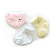 Think-B Apple & Squirrel Crew Socks  (Made in Japan)
