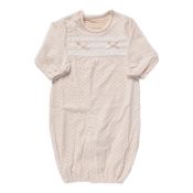 Think-B [Caramel] Organic Romper/Gown Organic (Made in Japan)