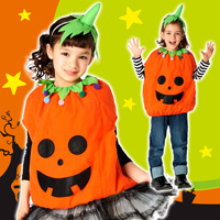 Kids 微笑南瓜 120cm/ 扮裝服飾