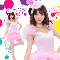 HW Pink Flamingo Girl / Cosplay Item, Costume