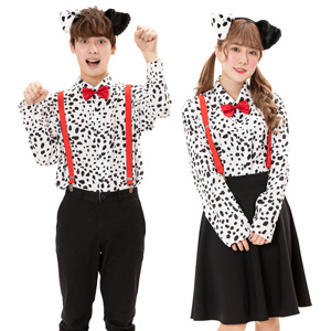 HW dalmatian shirt/cosplay goods,costume