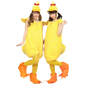 HW フラッフィーヒヨコガール/ コスプレグッズ, 衣装