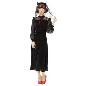 HW クラシックロングデビル/ コスプレグッズ, 衣装