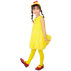 HW fluffy chick girl kids/cosplay goods,costume
