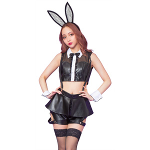 HW Bitter Black 吊帶兔女郎/ 角色扮演道具, 服裝