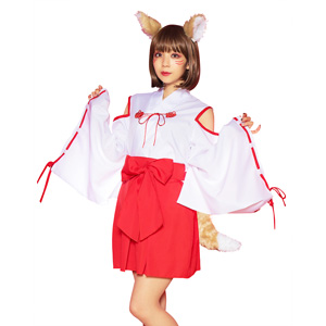 HW 狐狸 x 巫女/ 角色扮演道具, 服装