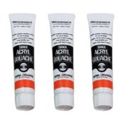アクリルガッシュ パーマネント オレンジ20ml 3本セット