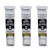 アクリルガッシュ ゴールド ディープ20ml 3本セット