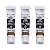 アクリルガッシュ グレイッシュ ブラウン20ml 3本セット