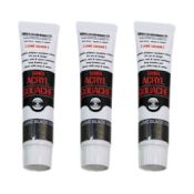 アクリルガッシュ ラメブラック ダイアモンド20ml 3本セット