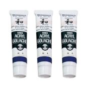 アクリルガッシュ 紺青 （こんじょう） 20ml 3本セット
