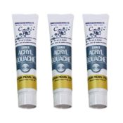 アクリルガッシュ カラーパール イエロー20ml 3本セット