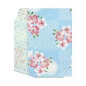Kurochiku Double-Sided Gauze Tenugui Hand Towel, Azalea