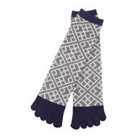 Kurochiku 5-Toe Culture Tabi Socks for Gentlemen, Kogin