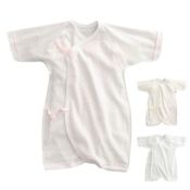Circular-Rib Knit Polka-Dot Pattern Romper Underclothes 