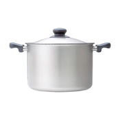 Sori Yanagi Stainless Steel Pot w/Handles, 22cm (Deep Type)