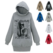 [RyuRyu] Print Hoodie Dress / Winter 2013 New Item, Ladies'