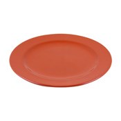 Plain Pale Red Lacquered Party Plate