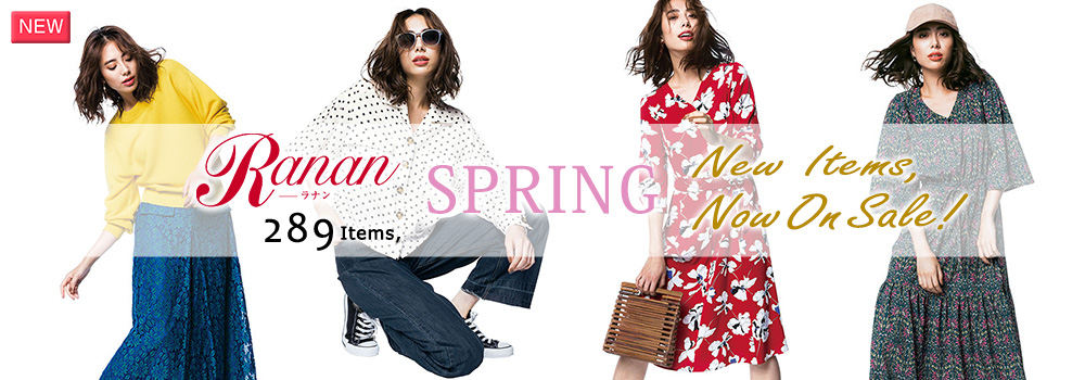 Ranan 289 New Spring Items, Now On Sale!