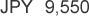 JPY 9,000